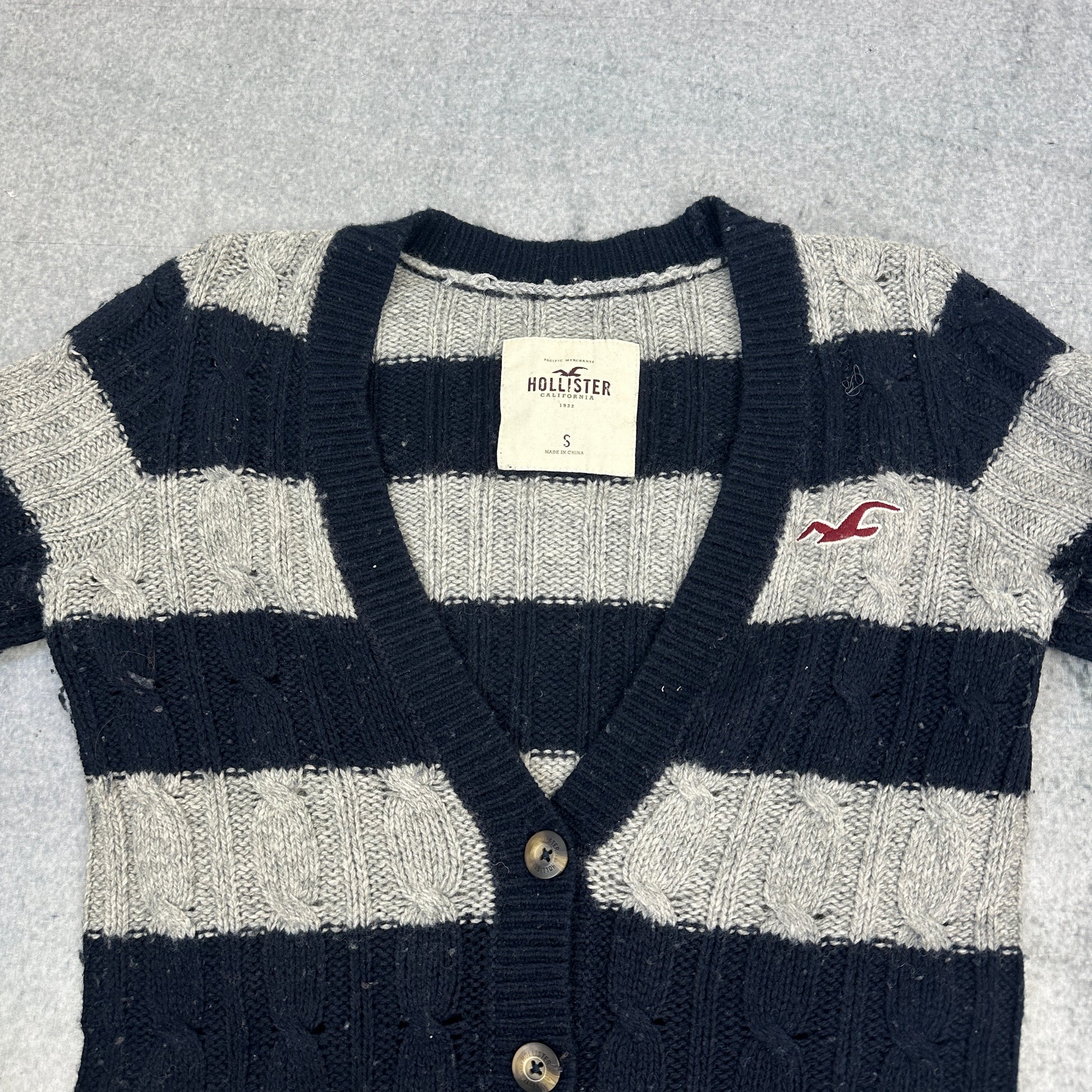 Hollister Cardigan Schwarz (S)