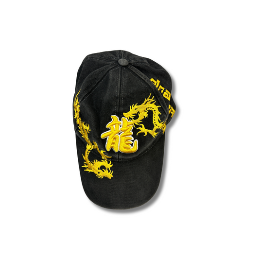 Vintage Chinese Dragon Cap