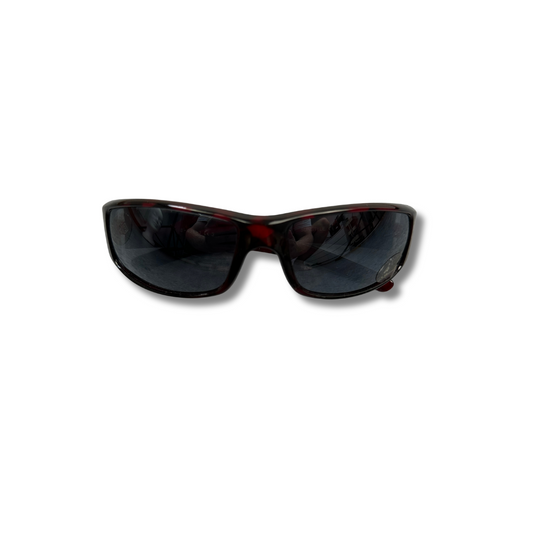 Sonnenbrille Rot/Schwarz