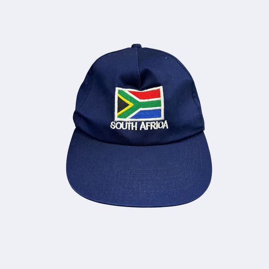 Vintage South Africa Cap Blau