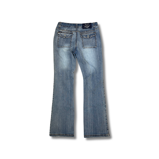 Revolt Jeans Co. Flared Denim Jeans 11/12 (S-M)