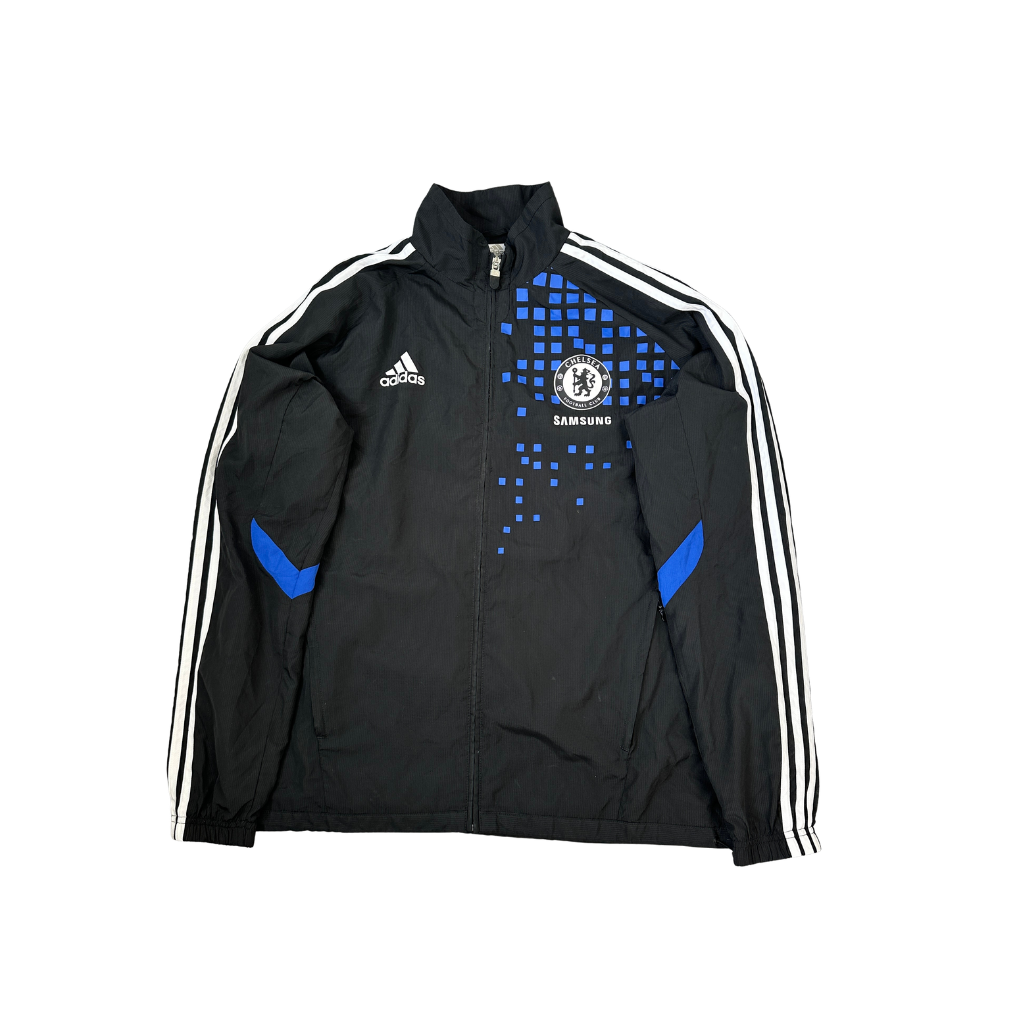 Adidas Chelsea FC Trainingsjacke Schwarz (L)