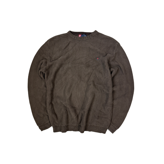 Vintage Chaps Strickpullover Braun (XL)