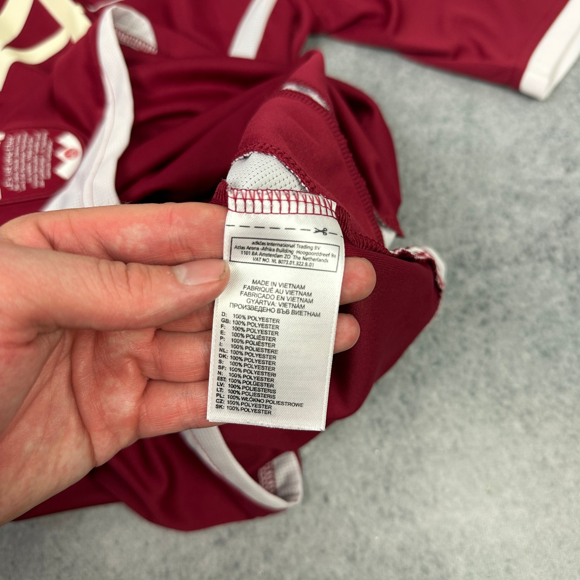 Adidas 1. FC Nürnberg 2009/2010 Trikot Rot (L)
