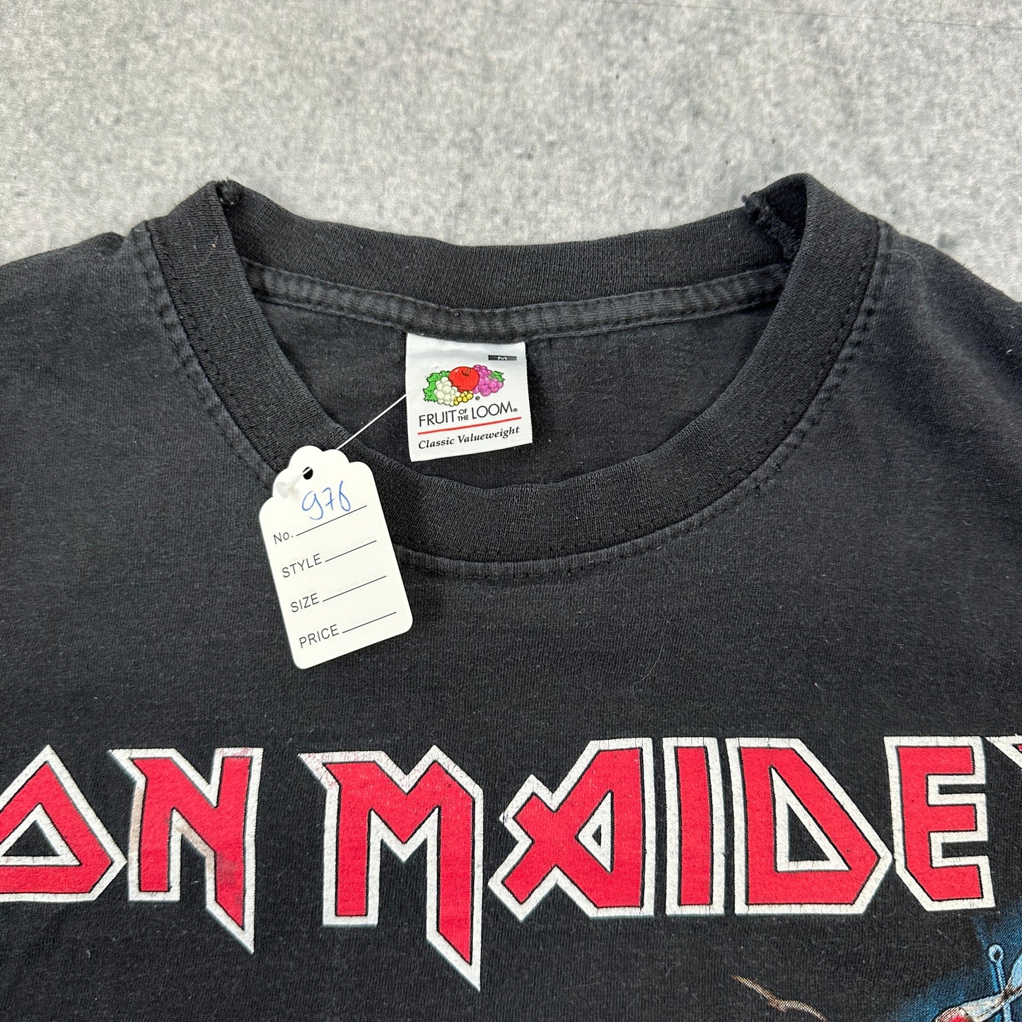 Fruit Of The Loom Iron Maiden – The Trooper T-Shirt Schwarz (M)