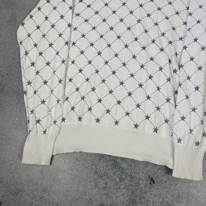 Fishbone Sweater Weiß (L)