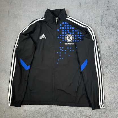Adidas Chelsea FC Trainingsjacke Schwarz (L)