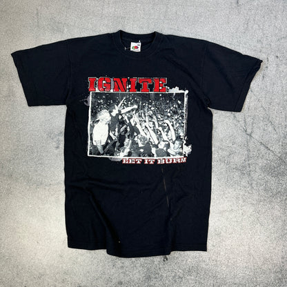 Fruit Of The Loom Ignite – Let It Burn T-Shirt Schwarz (S)