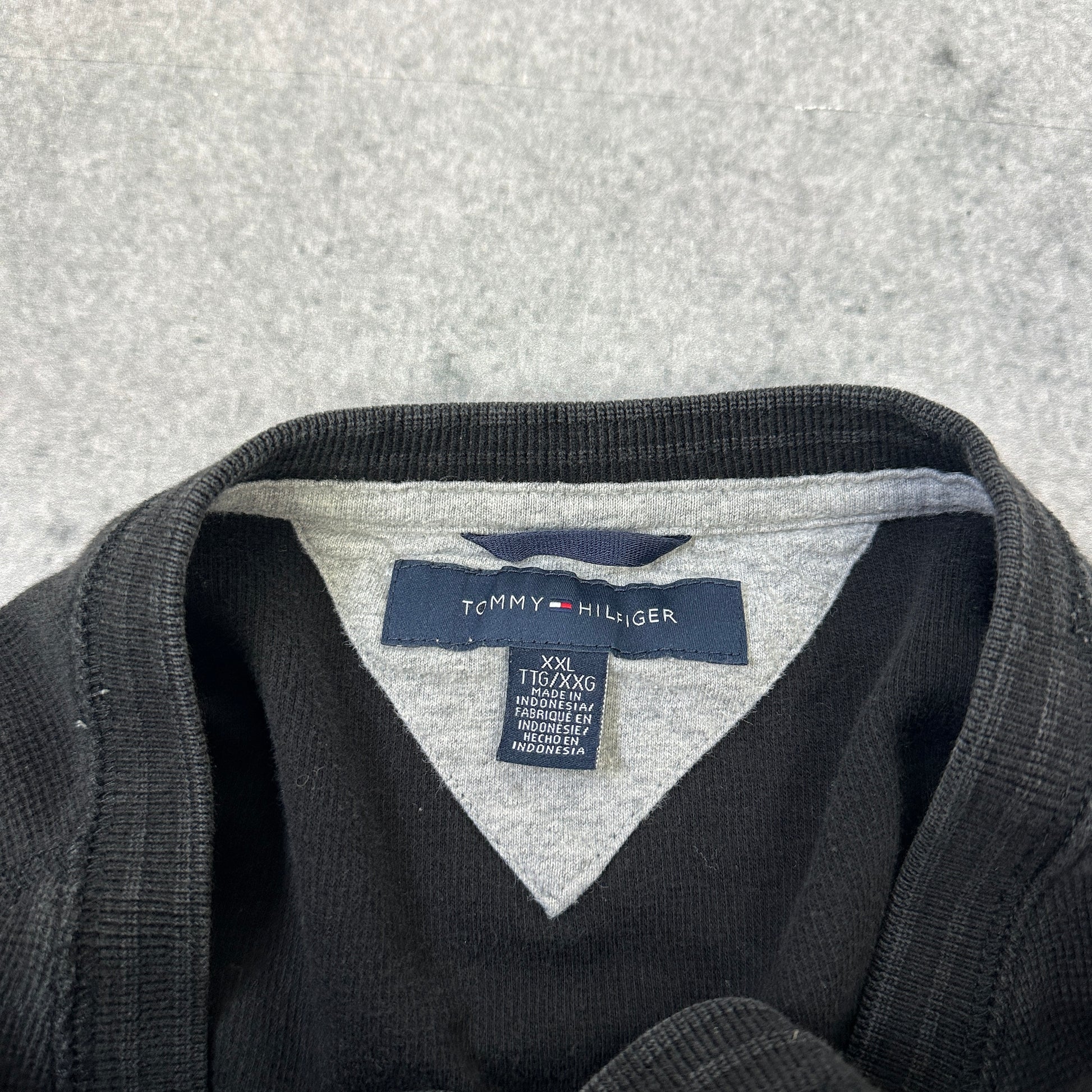 Tommy Hilfiger Sweater Schwarz (XXL)