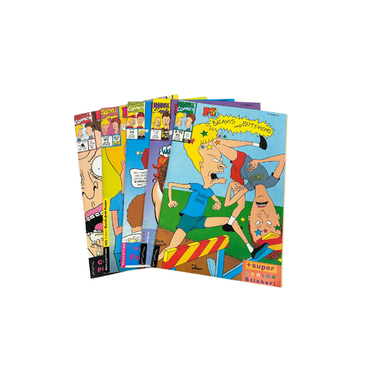 Beavis and Butt-Head Comics #1–5 | 1994 | Marvel / MTV | inkl. Original-Poster