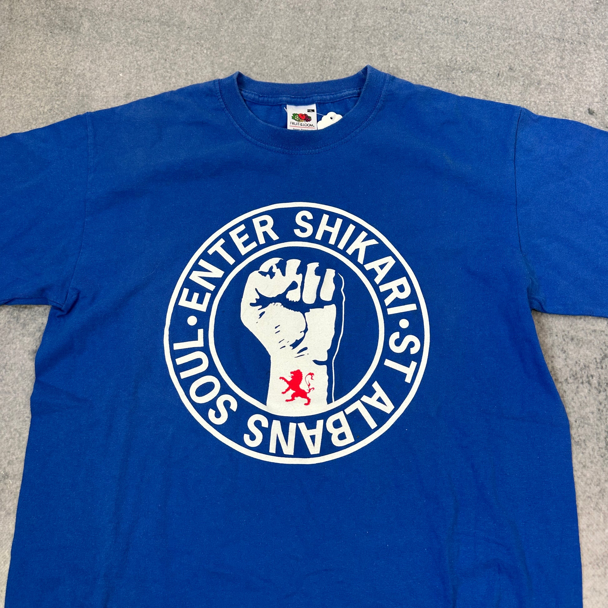 Fruit Of The Loom Enter Shikari T-Shirt Blau (S)