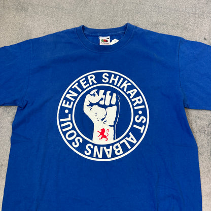 Fruit Of The Loom Enter Shikari T-Shirt Blau (S)