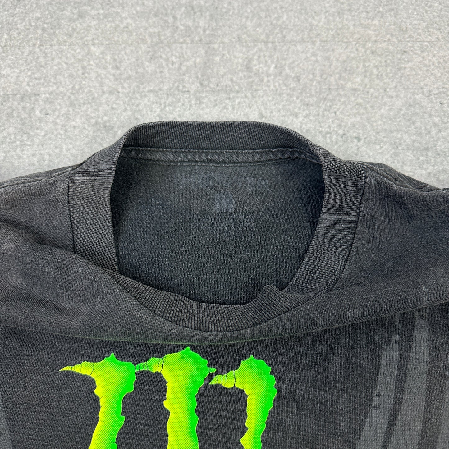 Vintage Monster Energy T-Shirt Schwarz (M-L)