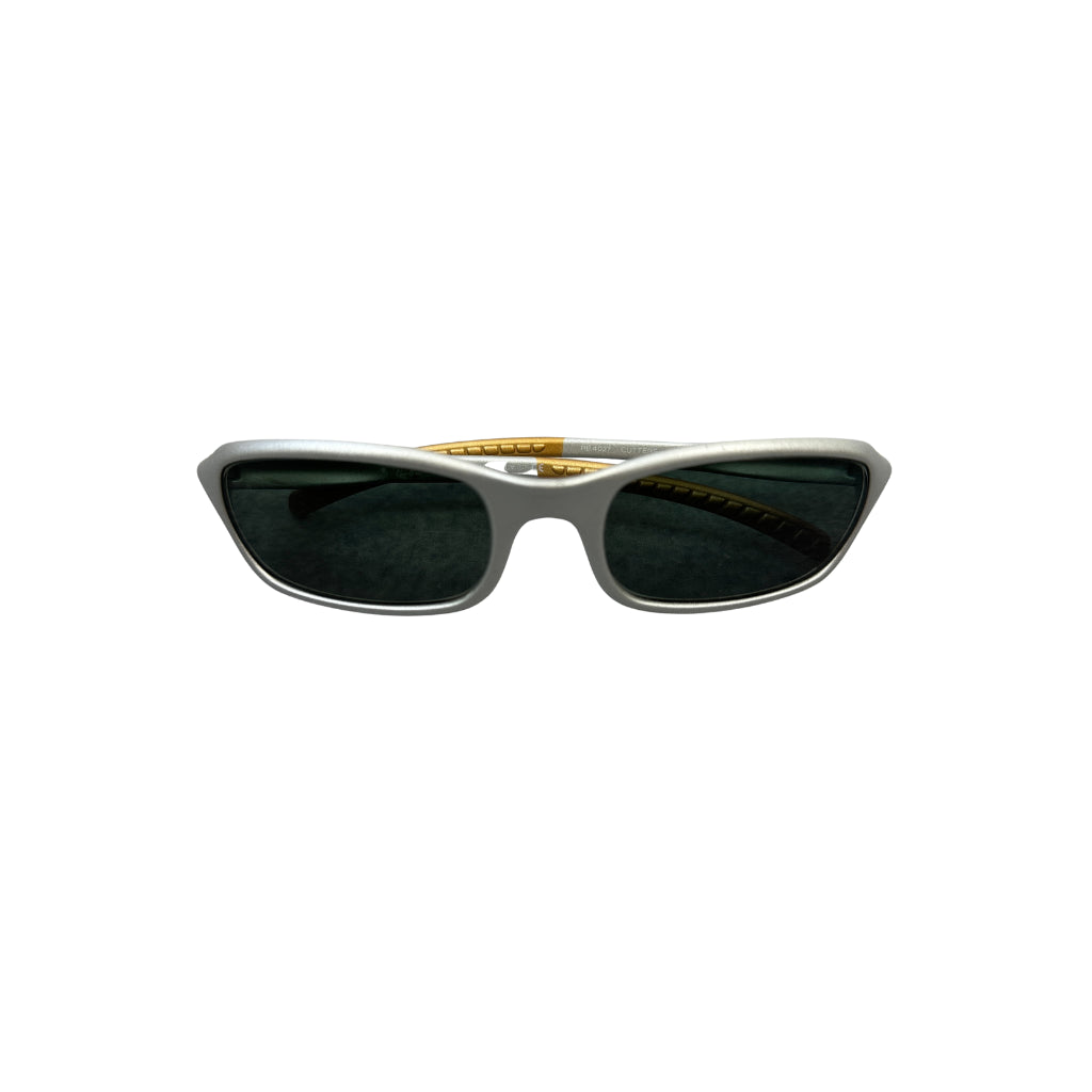 2000er Ray-Ban Sonnenbrille Silber