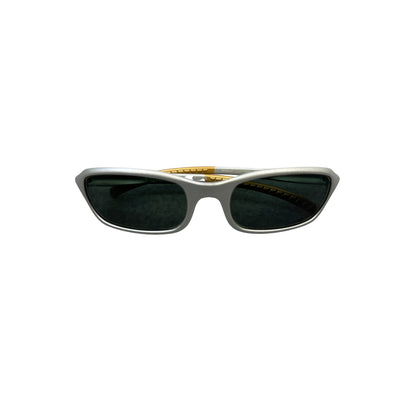 2000er Ray-Ban Sonnenbrille Silber