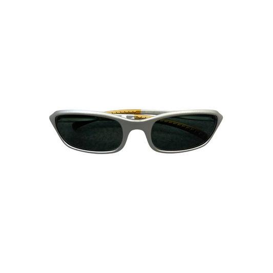 2000er Ray-Ban Sonnenbrille Silber