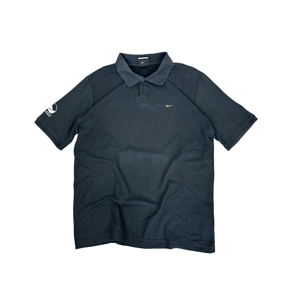 Vintage Nike Golf Poloshirt Schwarz (XL)