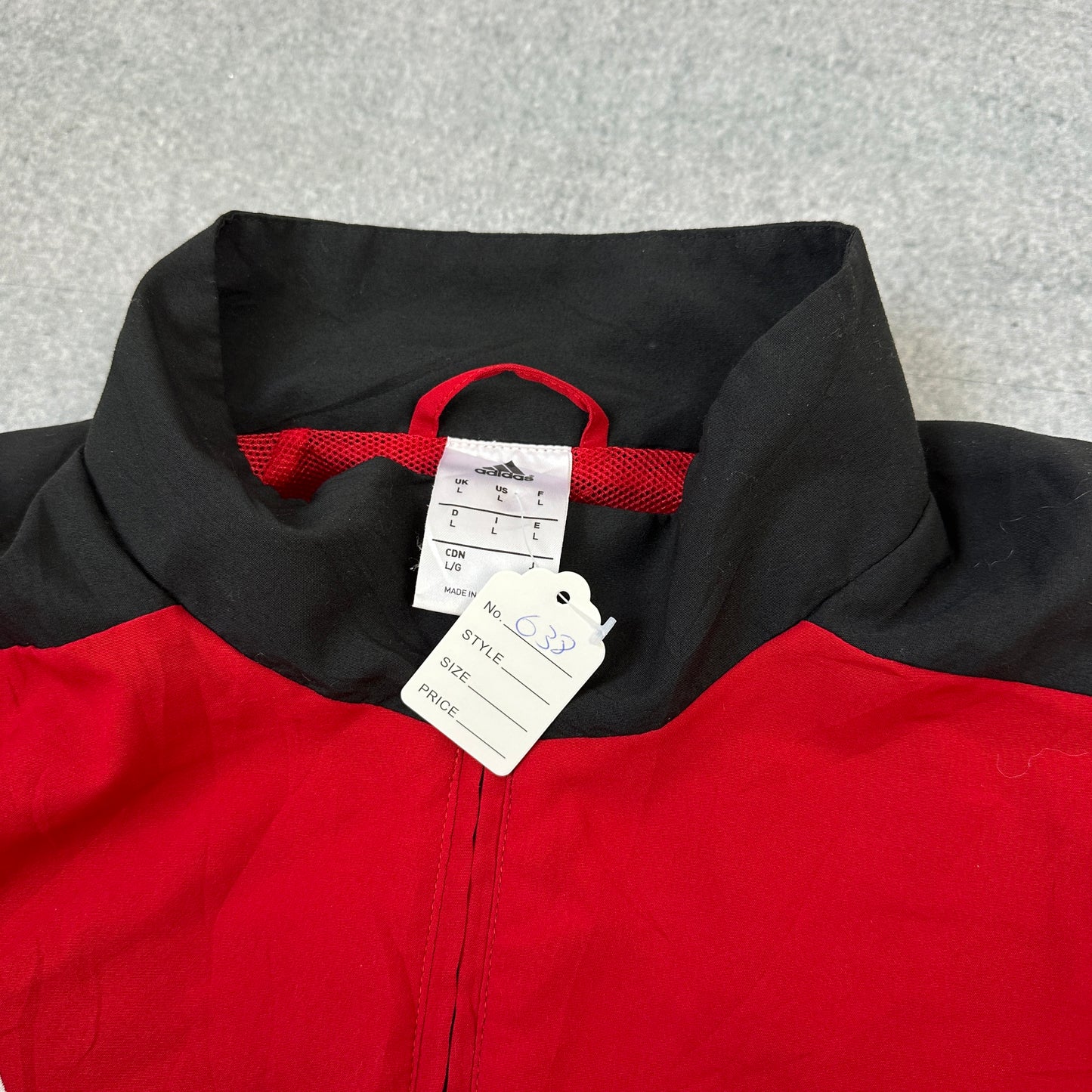Adidas ETSV Fortuna Glückstadt Trainingsjacke Rot (L)