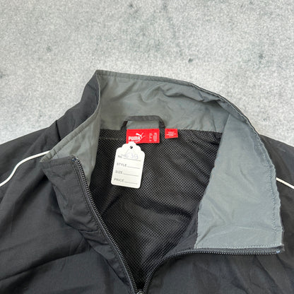 Vintage Puma Trainingsjacke Schwarz (XXL)
