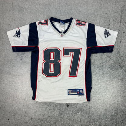 Nfl Equipment On Field New England Patriots / Rob Gronkowski Trikot Weiß (Kindergröße M)