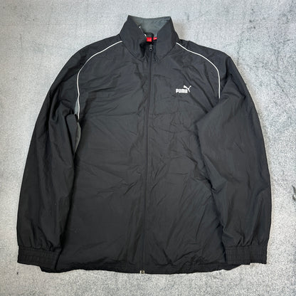 Vintage Puma Trainingsjacke Schwarz (XXL)