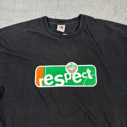 Fruit Of The Loom Respect T-Shirt Schwarz (XL)