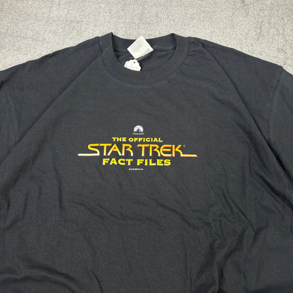 Vintage Screen Stars Star Trek T-Shirt 1998 Schwarz (XL)