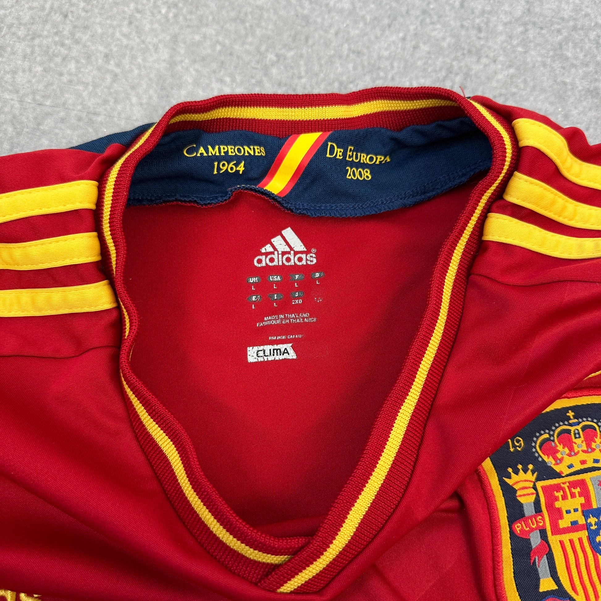 Adidas Spanien Trikot Rot (L)
