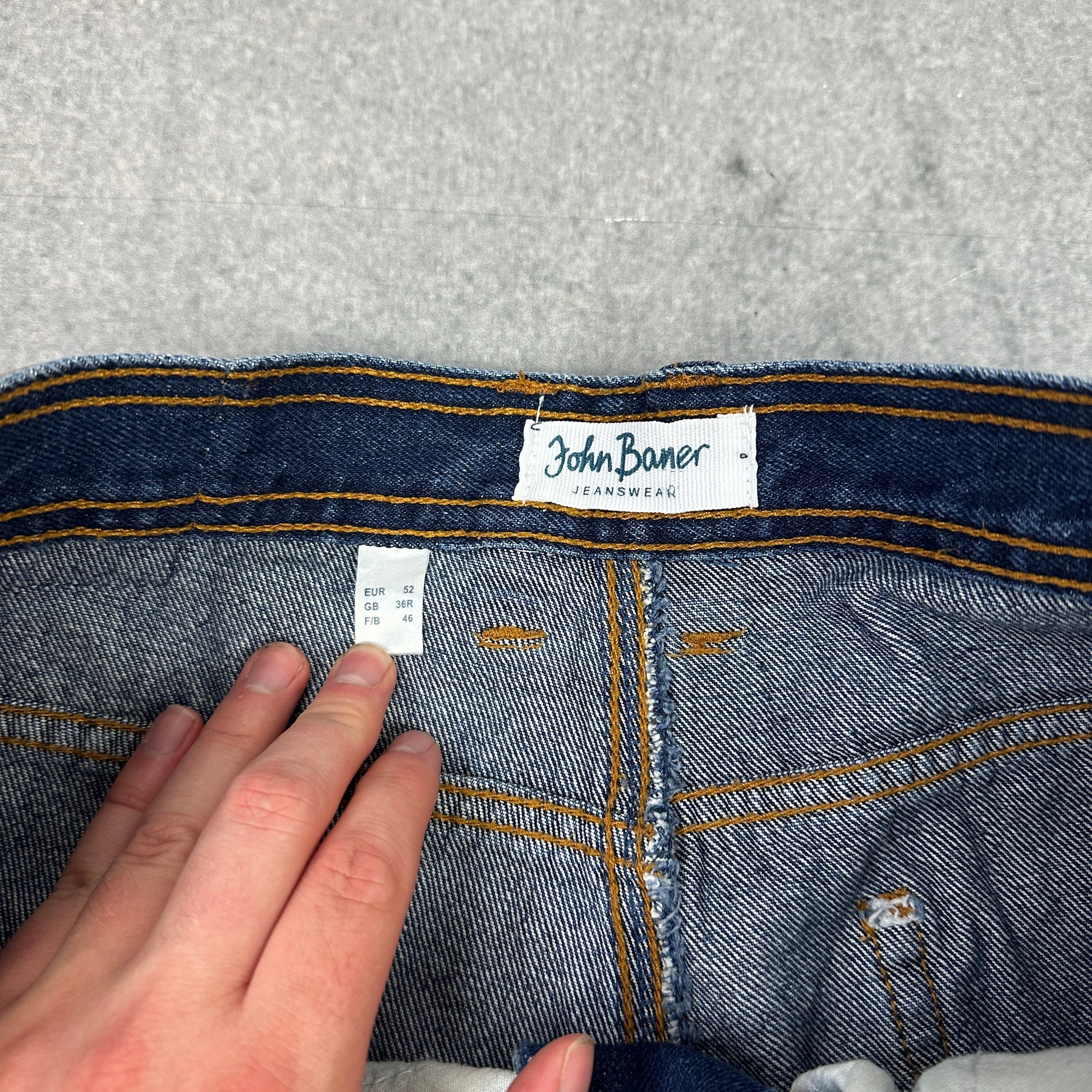 John Baner Jeans Shorts Blau (52)