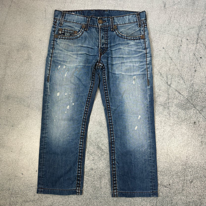 True Religion Baggy Jeans Blau (33)