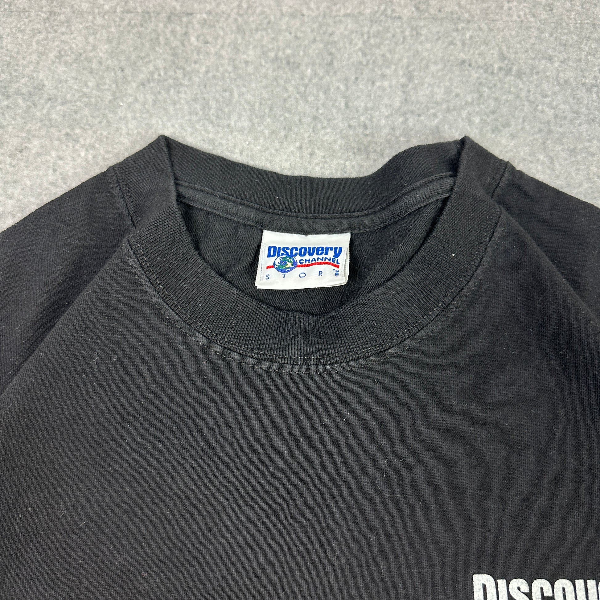 Discovery Channel Store Monster Garage T-Shirt Schwarz (L)