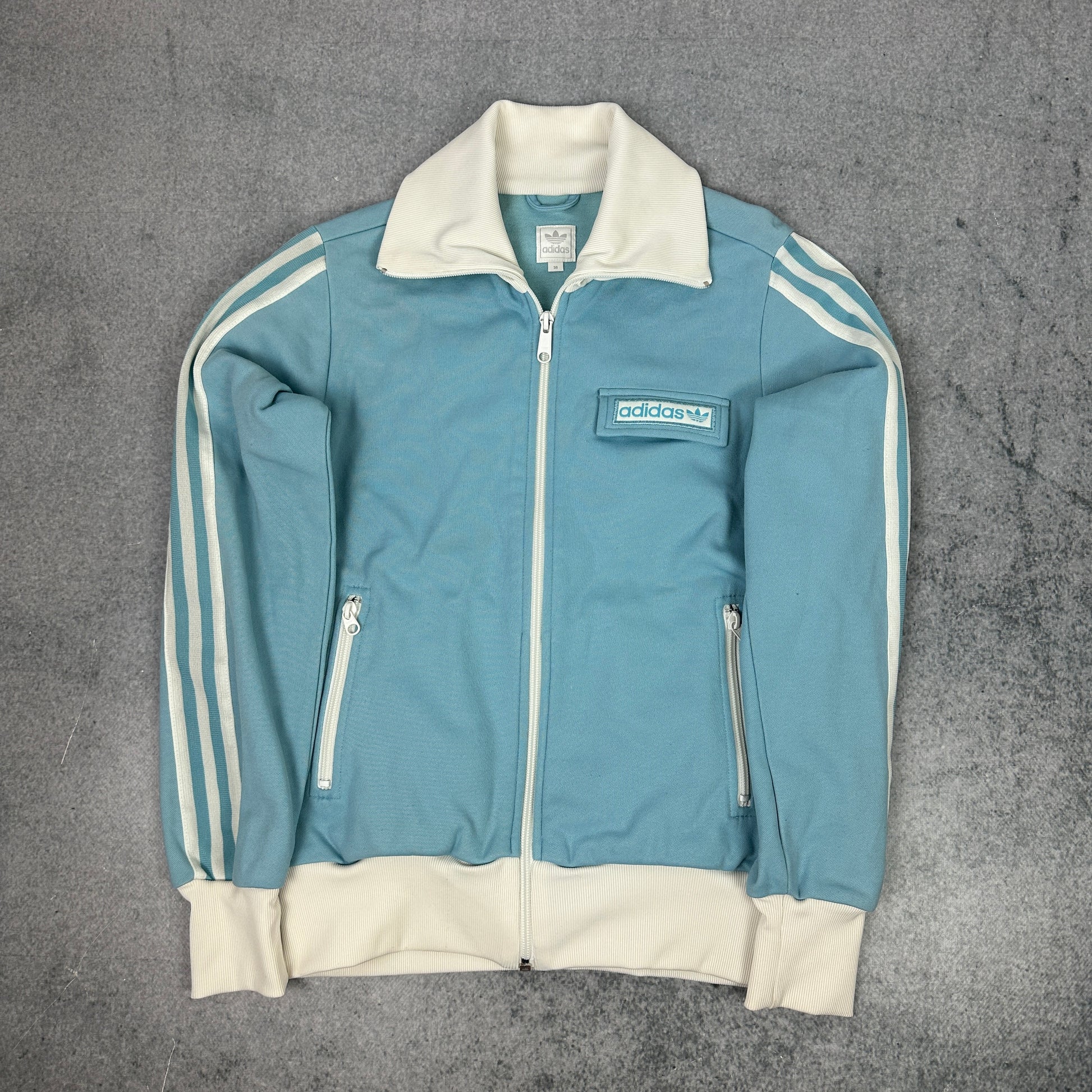 Retro Adidas adidas Trainingsjacke Blau (39)