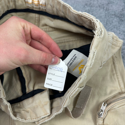 Trendt Vision Cargoshorts Jeans Beige (XS)