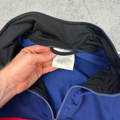 80s/90s Adidas Trainingsjacke Blau (XL)