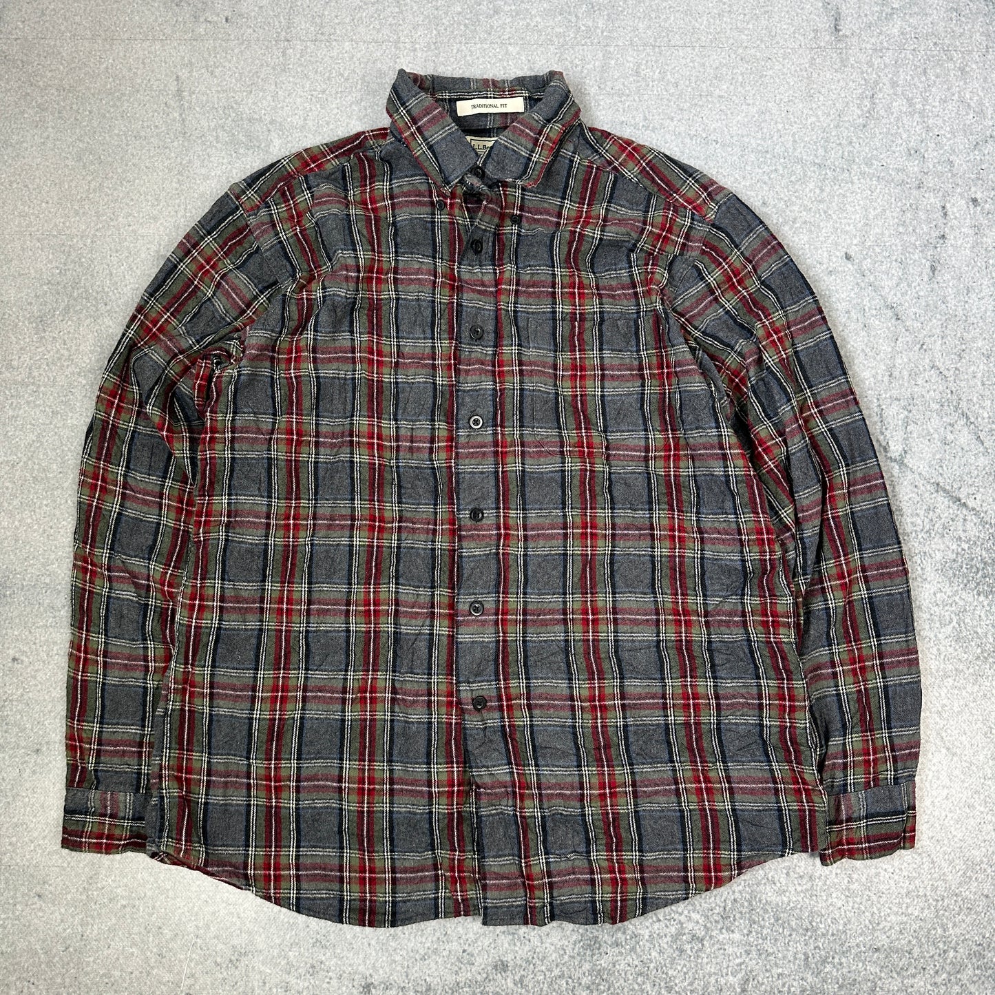 L.L.Bean Hemd Grau (M)