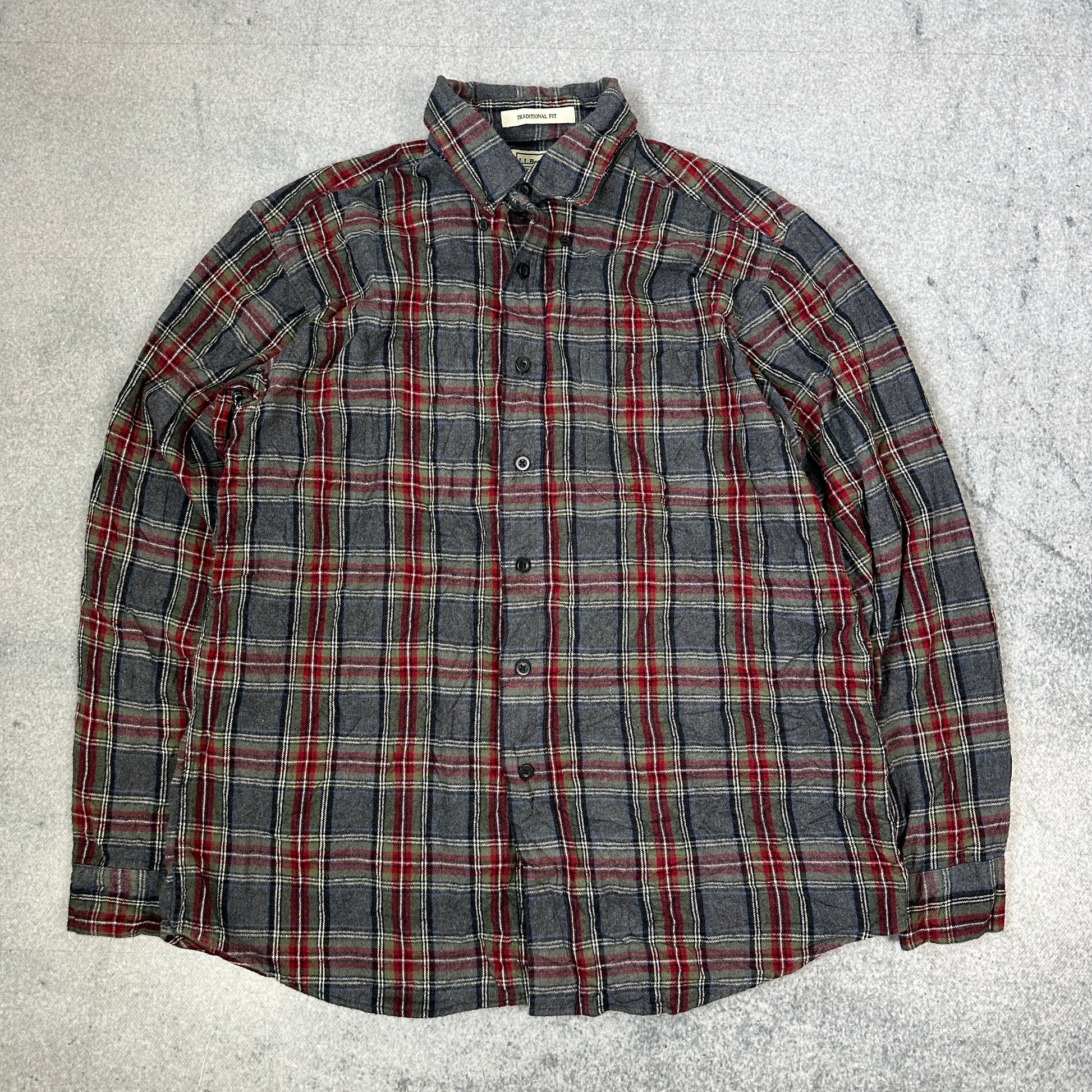 L.L.Bean Hemd Grau (M)