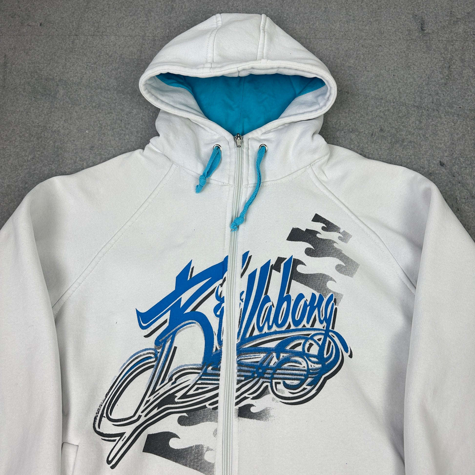Vintage Billabong Hoodie Weiß (M)