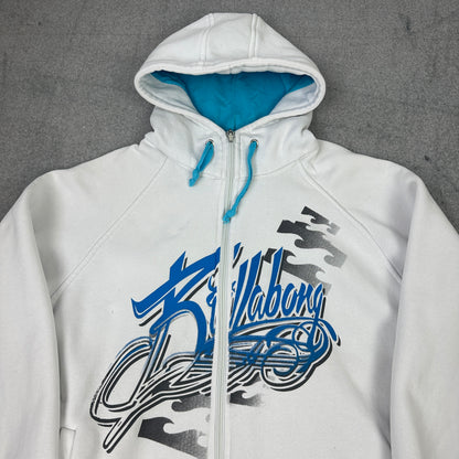 Vintage Billabong Hoodie Weiß (M)