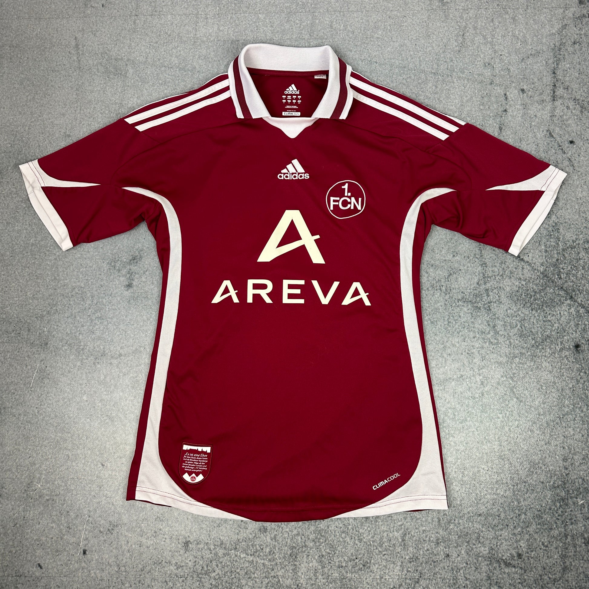 Adidas 1. FC Nürnberg 2009/2010 Trikot Rot (L)