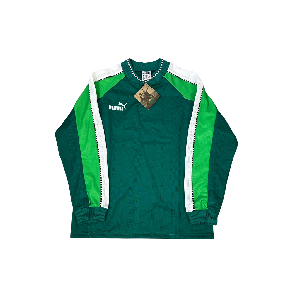 Vintage Puma 90er Trikot Grün (152)