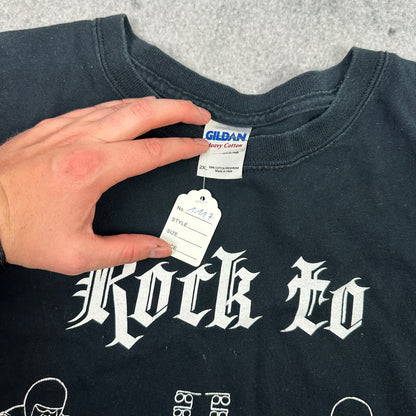 Gildan Rock to Westdale 2011 T-Shirt Schwarz (XXL)