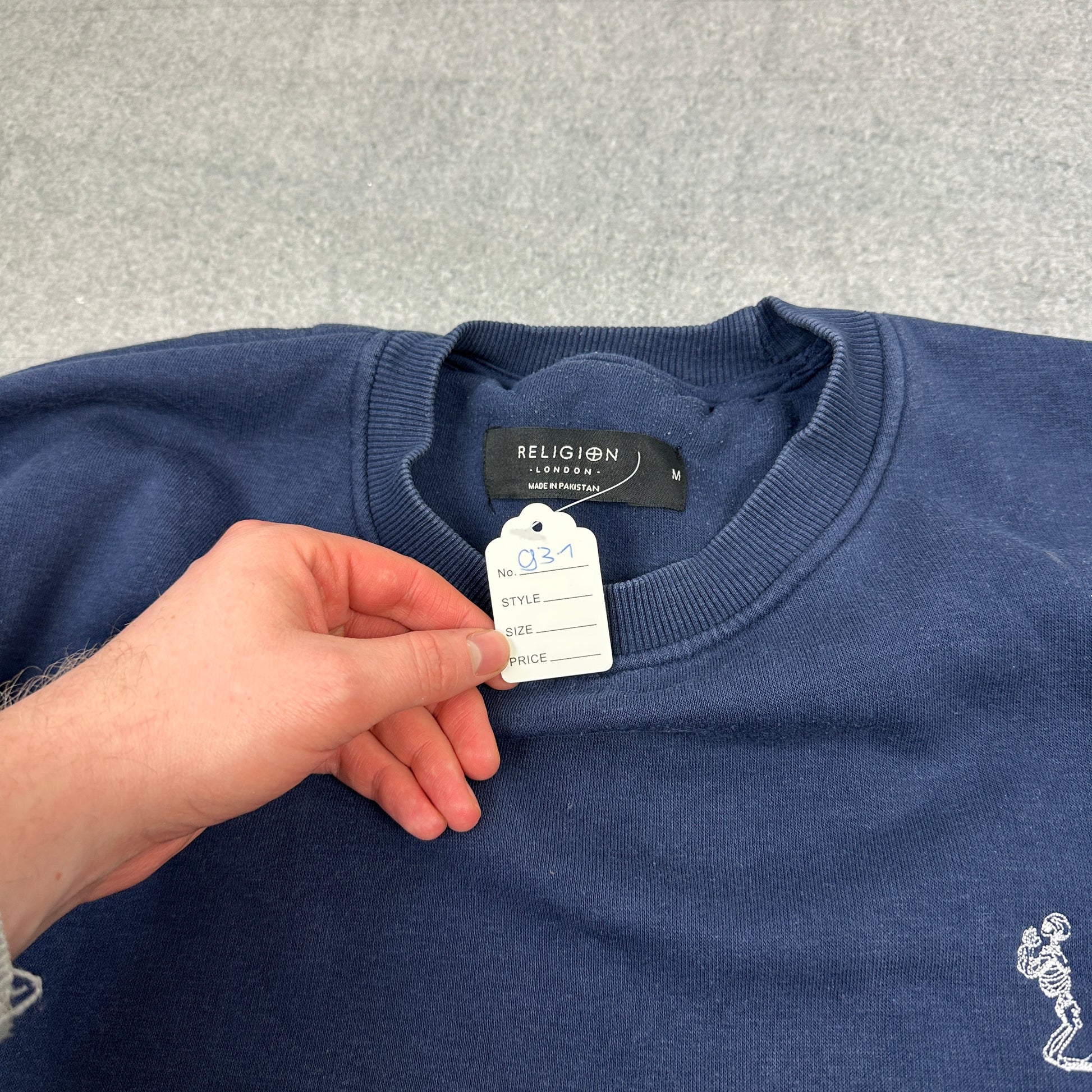 Religion London Sweater Marineblau (M)