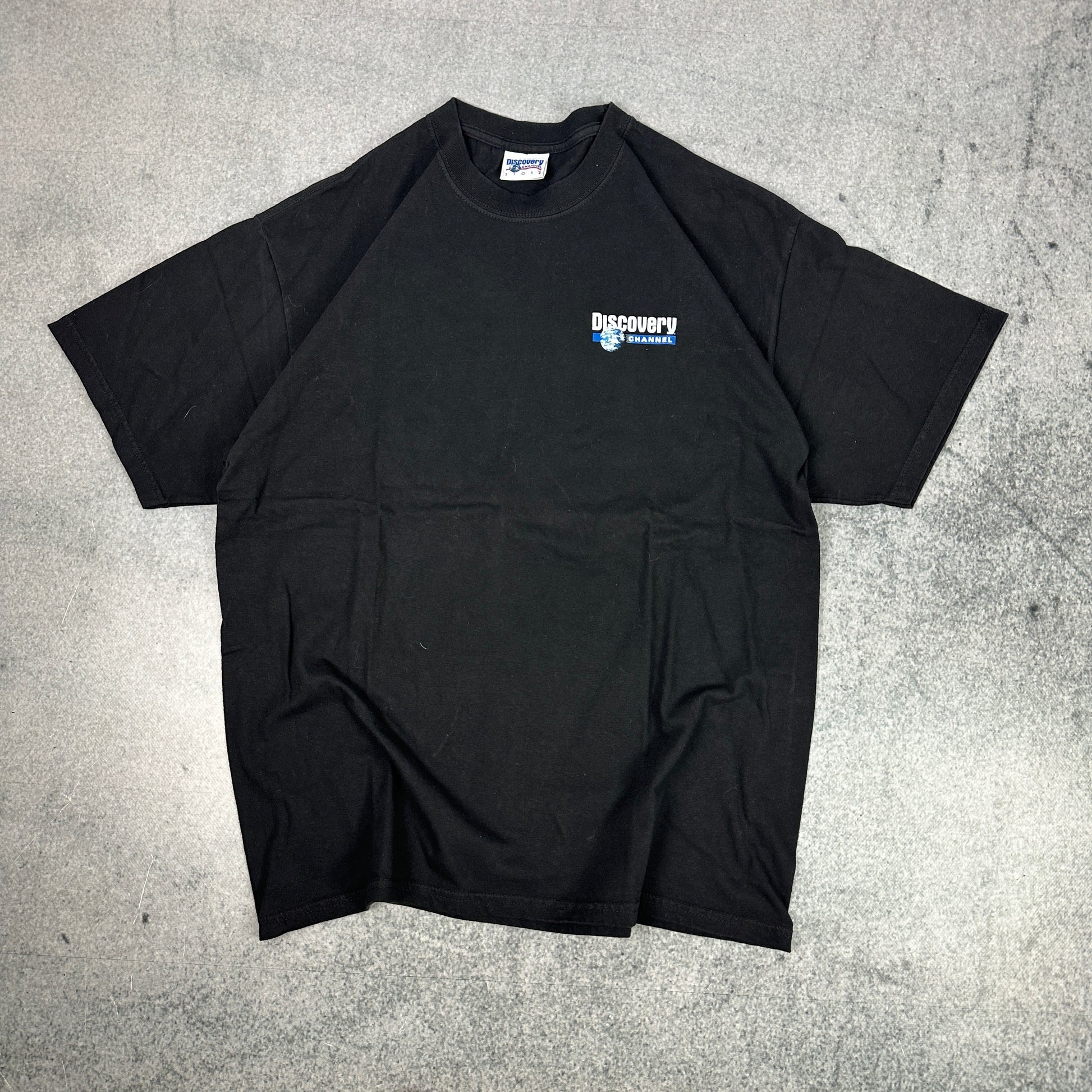 Discovery Channel Store Monster Garage T-Shirt Schwarz (L)