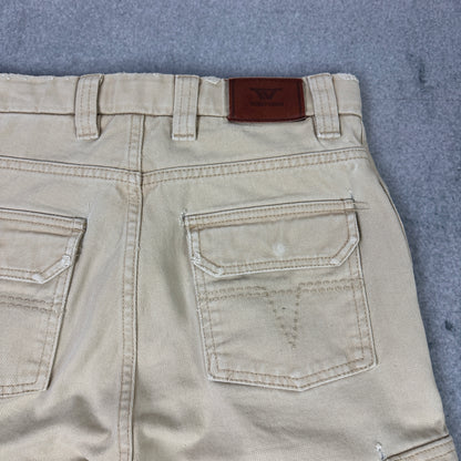 Trendt Vision Cargoshorts Jeans Beige (XS)