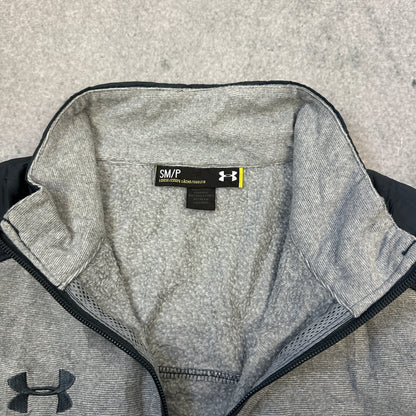 Under Armour Trinity-Byrnes Collegiate Performance Fleece Jacke Grau (M)