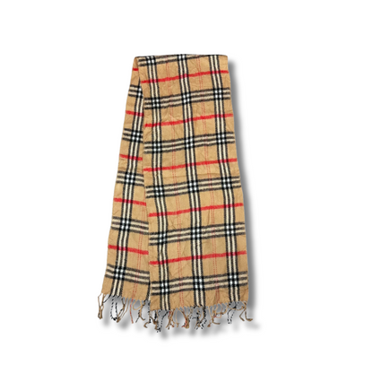 Vintage Burberry Cashmere Schal Beige