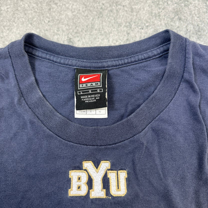 Nike Brigham Young Cougars Football T-shirt Marineblau (L)