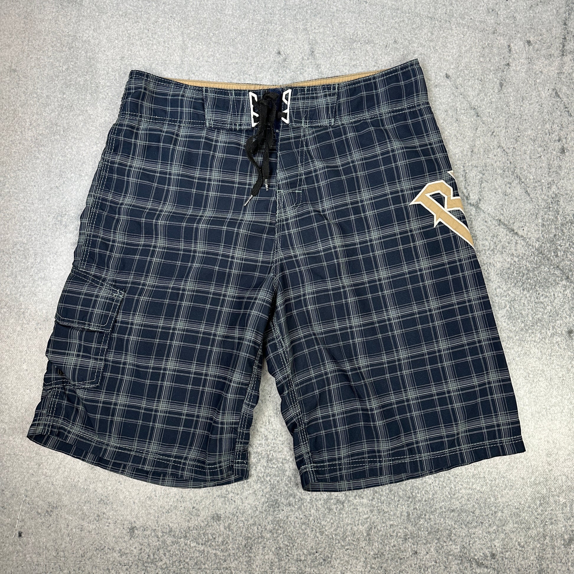 Y2K Billabong Shorts Blau (34)