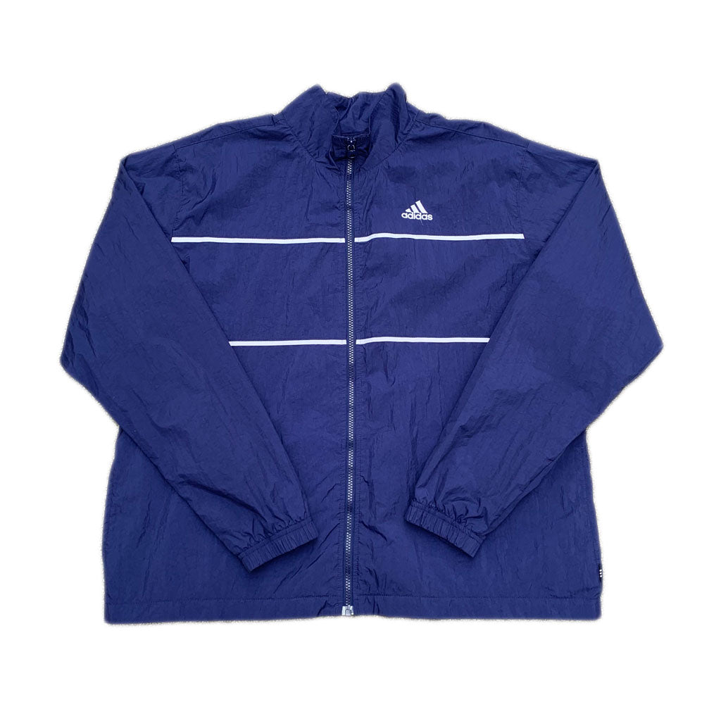 Vintage Adidas Trainingsjacke Blau (XL)