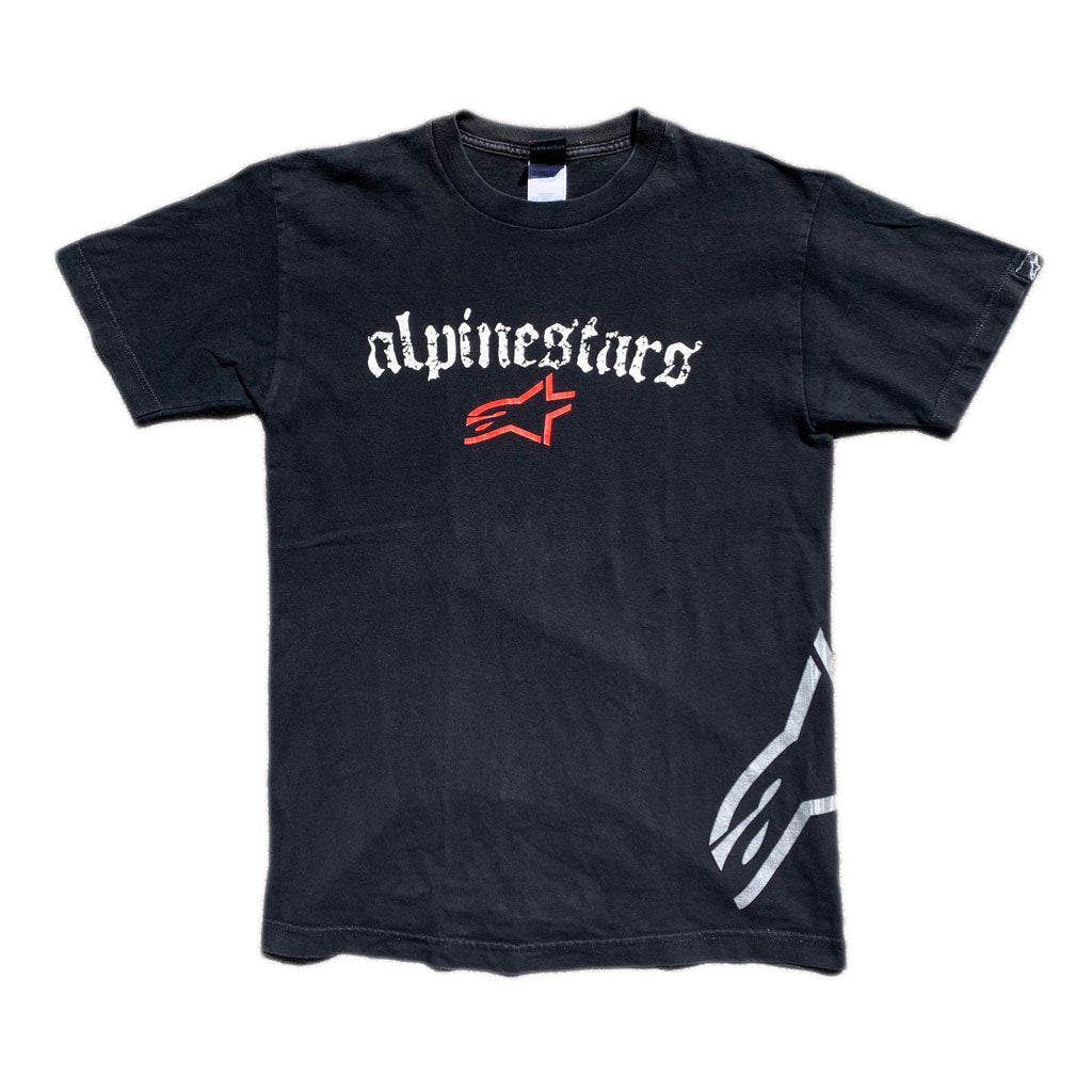 Vintage Alpinestars T-Shirt Schwarz (M)
